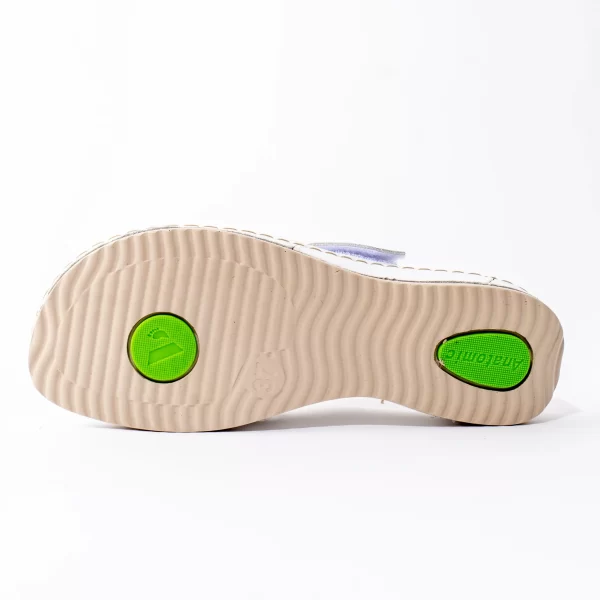 Ženska klompa Massage Gel - Bijela