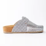 Ženske anatomske klompe Komfort - LUX Srebrne