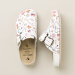 Ženske anatomske klompe Print - Doktor