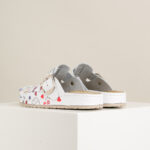 Ženske anatomske klompe Print - Vrtić