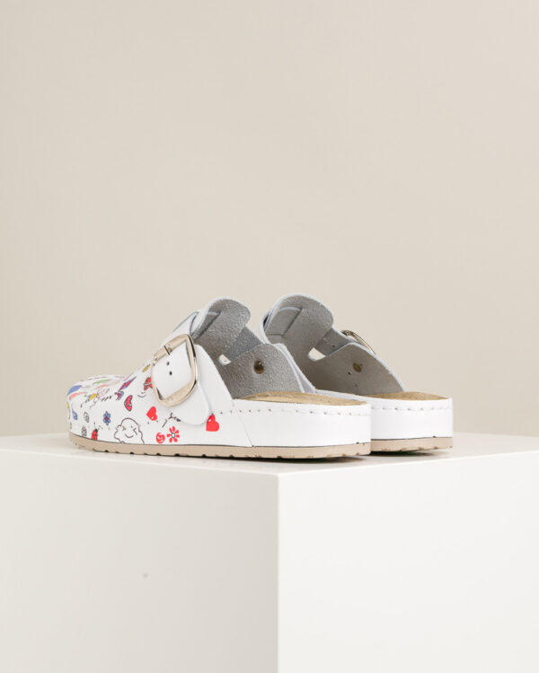 Ženske anatomske klompe Print - Vrtić