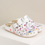 Ženske anatomske klompe Print - Vrtić