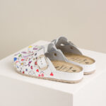 Ženske anatomske klompe Print - Vrtić