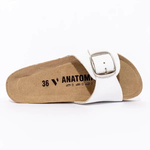 Ženske anatomske papuče Bellona - Bijela 3 Ženske anatomske papuče Bellona - Bijela