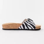 Ženske anatomske papuče Bellona - Zebra