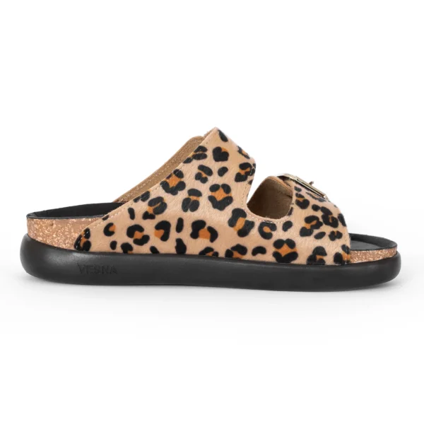Ženske anatomske papuče Coco - Leopard