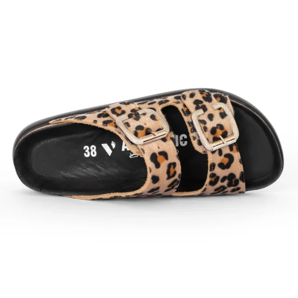 Ženske anatomske papuče Coco - Leopard