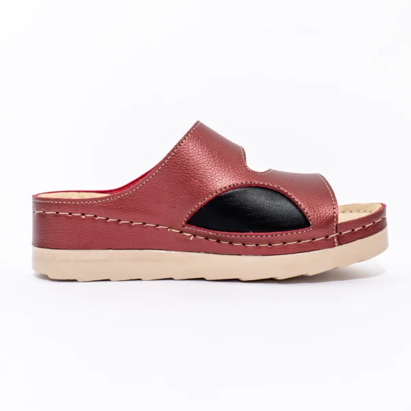 Ženske anatomske papuče Hallux - Bordo 2 Ženske anatomske papuče Hallux - Bordo
