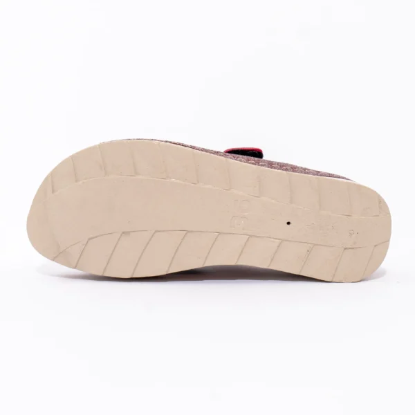 Ženske anatomske papuče Hallux - Bordo 4 Ženske anatomske papuče Hallux - Bordo