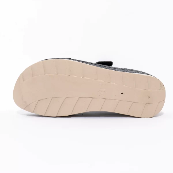 Ženske anatomske papuče Hallux - Crna