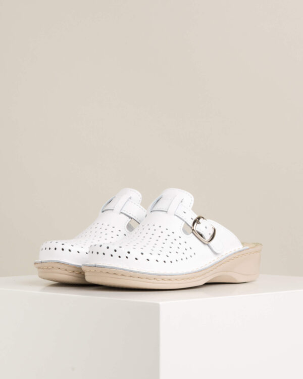 Ženske klompe Medical - Bijela