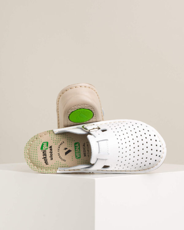 Ženske klompe Medical - Bijela