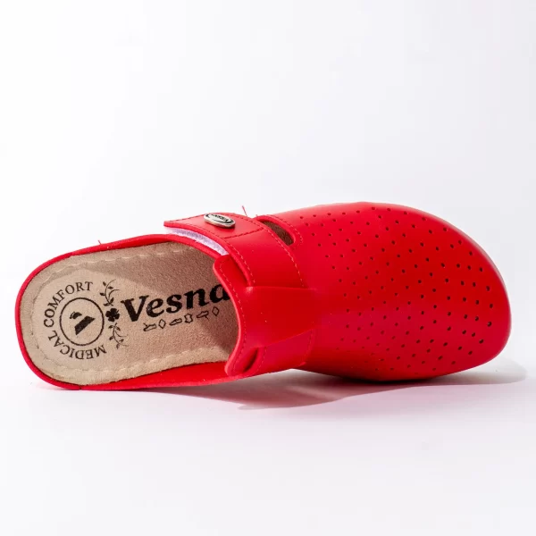 Ženske klompe Vera - Crvena