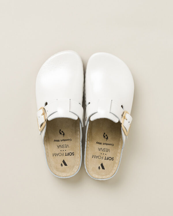 Ženske klompe Verona - Bijele 11 Ženske klompe Verona - Bijele