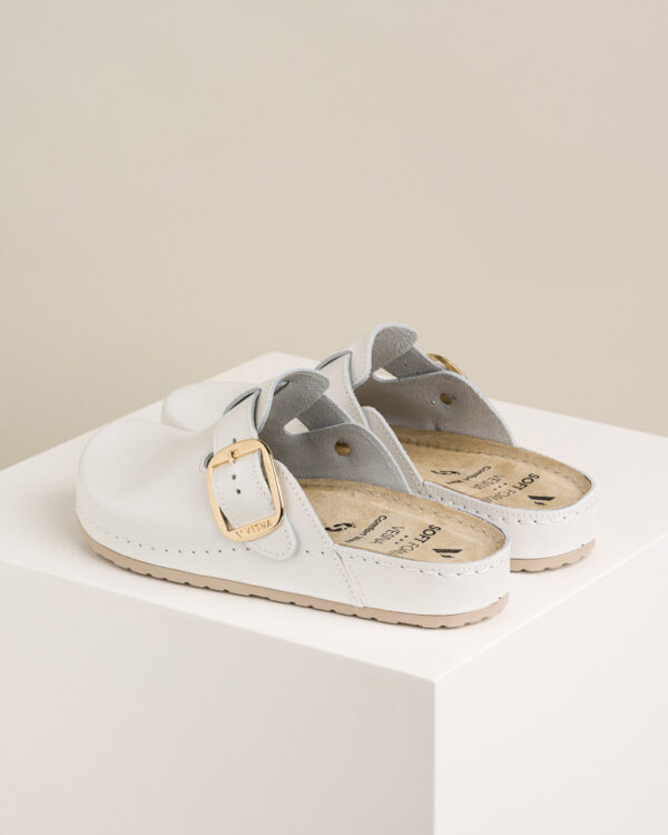 Ženske klompe Verona - Bijele 4 Ženske klompe Verona - Bijele