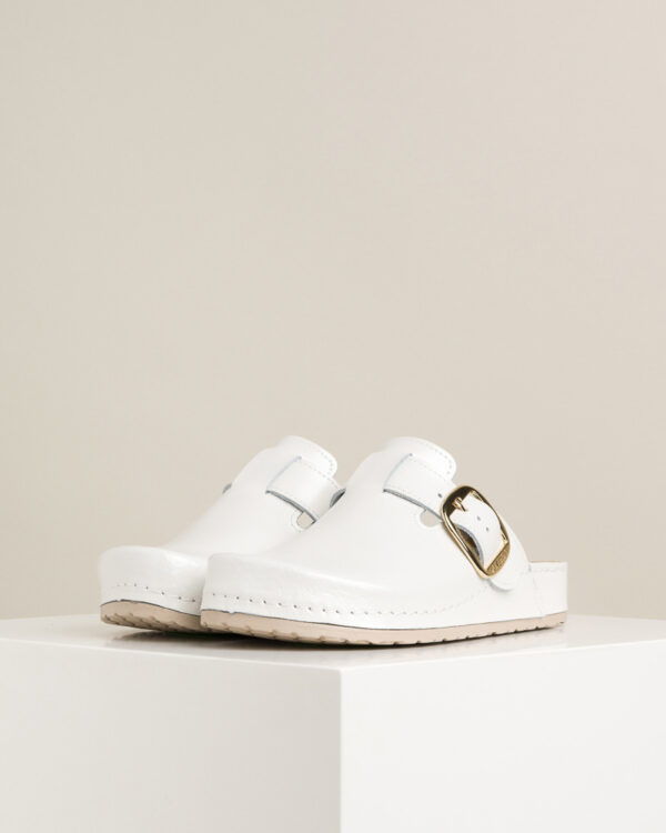 Ženske klompe Verona - Bijele 5 Ženske klompe Verona - Bijele