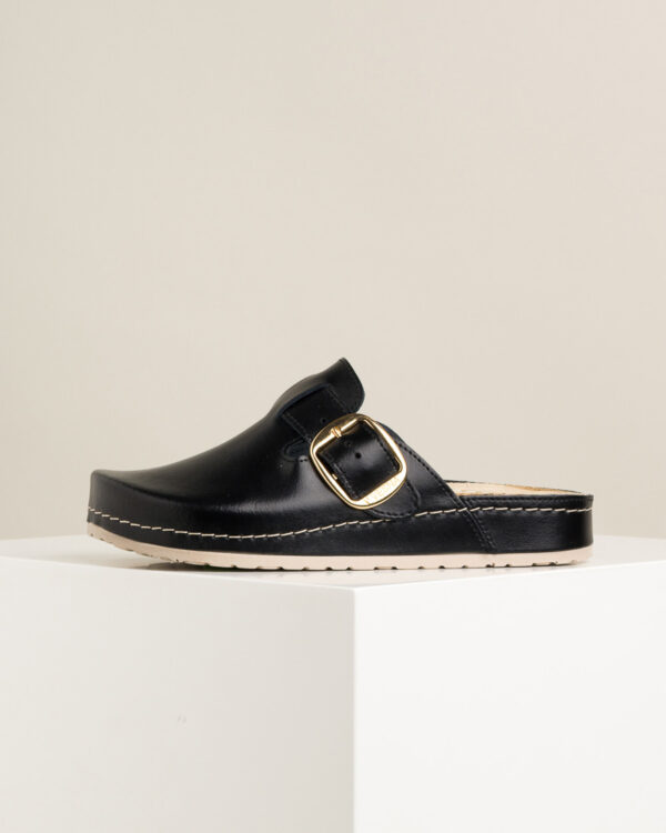 Ženske klompe Verona - Crna 2 Ženske klompe Verona - Crna