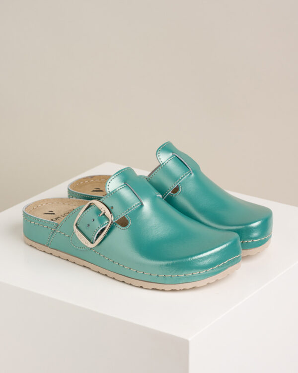 Ženske klompe Verona - Zelene 1 Ženske klompe Verona - Zelene