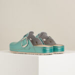 Ženske klompe Verona - Zelene 10 Ženske klompe Verona - Zelene