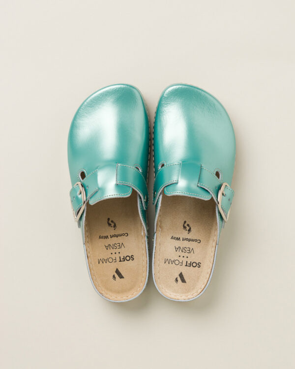 Ženske klompe Verona - Zelene 11 Ženske klompe Verona - Zelene