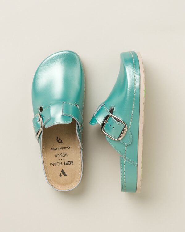 Ženske klompe Verona - Zelene 12 Ženske klompe Verona - Zelene