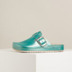 Ženske klompe Verona - Zelene 5 Ženske klompe Verona - Zelene