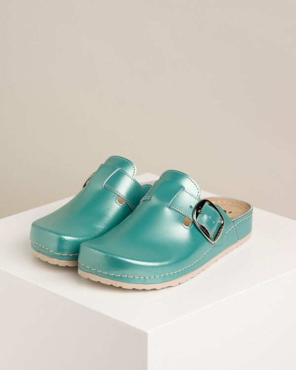 Ženske klompe Verona - Zelene Ženske klompe Verona - Zelene