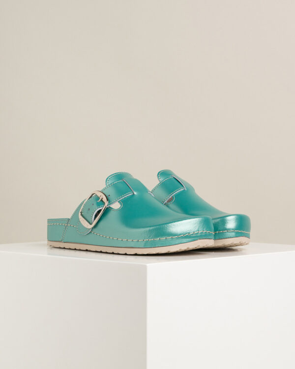 Ženske klompe Verona - Zelene 7 Ženske klompe Verona - Zelene