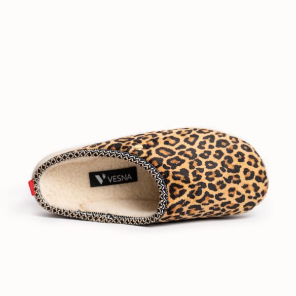 Ženske sobne papuče Husky - Leopard