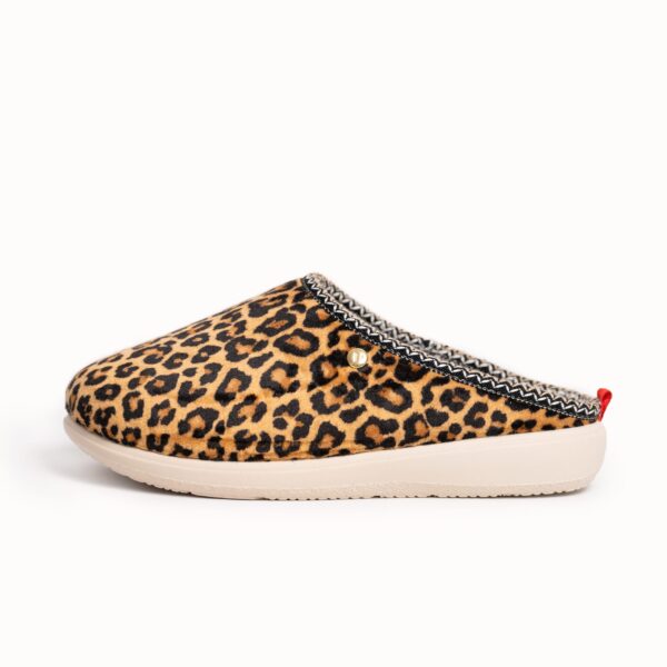 Ženske sobne papuče Husky - Leopard