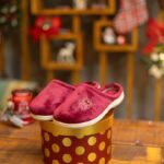 Ženske sobne papuče Iva - Bordo