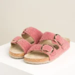 Ženske sobne papuče Lamb - Roze Ženske sobne papuče Lamb - Roze