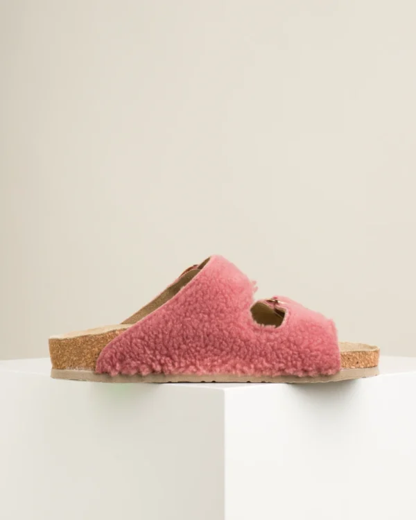 Ženske sobne papuče Lamb - Roze 3 Ženske sobne papuče Lamb - Roze