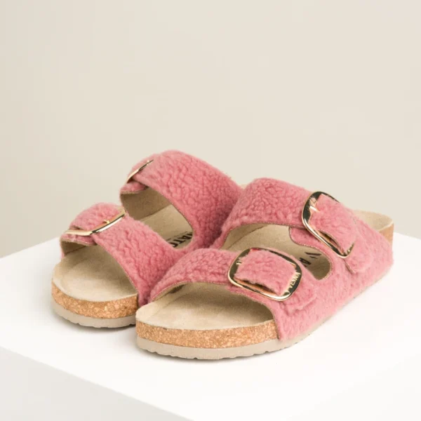 Ženske sobne papuče Lamb - Roze Ženske sobne papuče Lamb - Roze