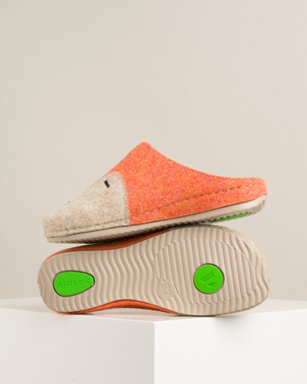 Ženske sobne papuče Lisica - Naranđasta 11 Ženske sobne papuče Lisica - Naranđasta