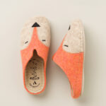 Ženske sobne papuče Lisica - Naranđasta 14 Ženske sobne papuče Lisica - Naranđasta