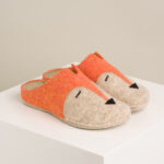 Ženske sobne papuče Lisica - Naranđasta 2 Ženske sobne papuče Lisica - Naranđasta
