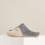 Ženske sobne papuče Vuk - Bež-siva 7 Ženske sobne papuče Vuk - Bež-siva